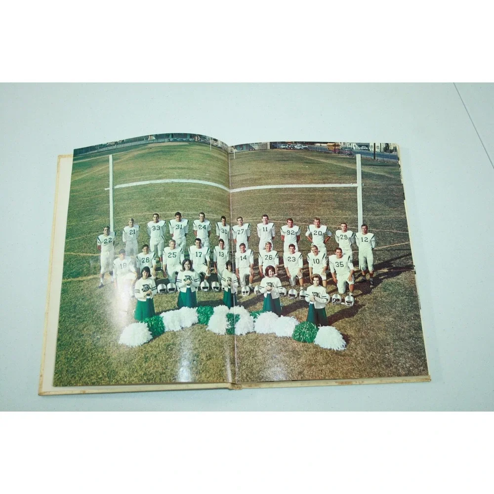 Vintage 1966 Brethren High‎ School Paramount California Ambassador Year Book